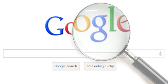 Lupa en buscador google