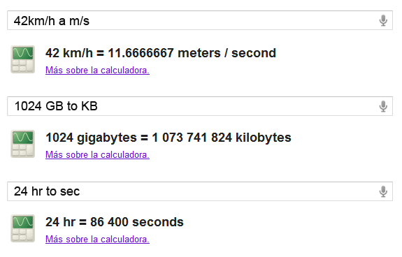 Otros Conversores Google